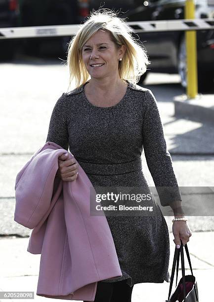 Bridget Anne Kelly, former deputy chief of staff for New Jersey Governor Chris Christie, arrives at the Martin Luther King Jr. Federal Courthouse in...