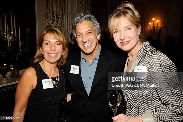 Georgia Curatola, Dr. Gerry Curatola and Janet Zarish attend MICHELE and LAWRENCE HERBERT Kickoff Party For The NYU Tisch School of The Arts Fall...