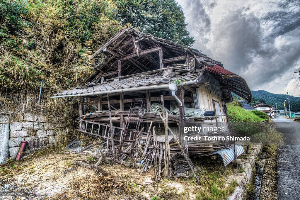 An abandoned house