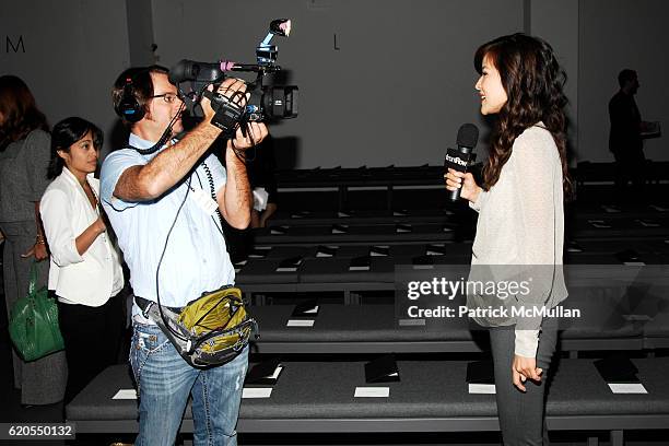 SuChin Pak attends CALVIN KLEIN COLLECTION Women's Spring 2009 Runway Show at Calvin Klein on September 11, 2008 in New York City.