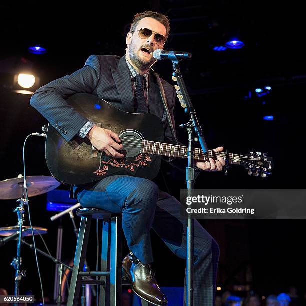 Eric Church performs at the 64th Annual BMI Country awards on November 1, 2016 in Nashville, Tennessee.