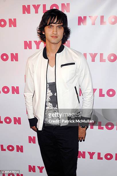 Michael Steger attends NYLON magazine television launch party at Tropicana Bar of the Roosevelt Hotel on September 4, 2008 in Hollywood, California.