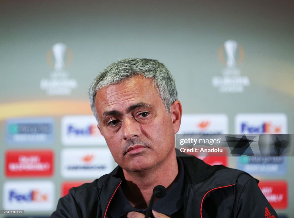 Manchester United press conference in Istanbul