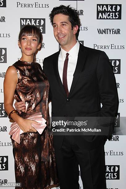 Zoe Buckman and David Schwimmer attend NAKED ANGELS Presents Off Broadway Premiere of, FAULT LINES, a New Play by STEPHEN BLEBER at Cherry Lane...