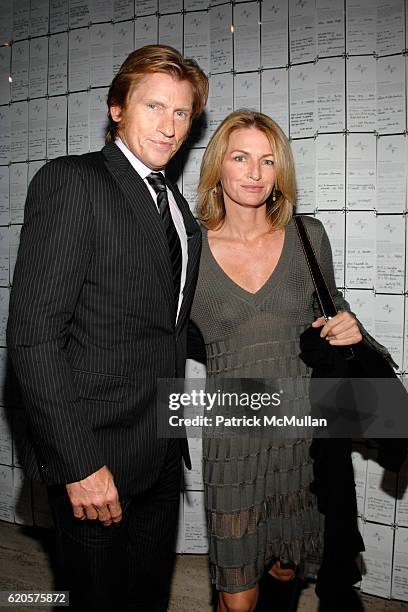 Denis Leary and Ann Leary attend National September 11 Memorial & Museum Holds First Annual Notes of Hope Benefit Dinner at Cipriani Wall Street on...