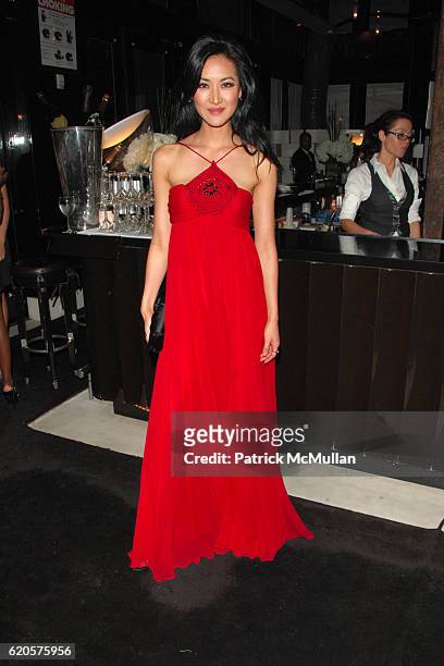 Kelly Choi attends BCBG MAX AZRIA GROUP Fashion Week Dinner at Mr. Chow on September 9, 2008 in New York City.