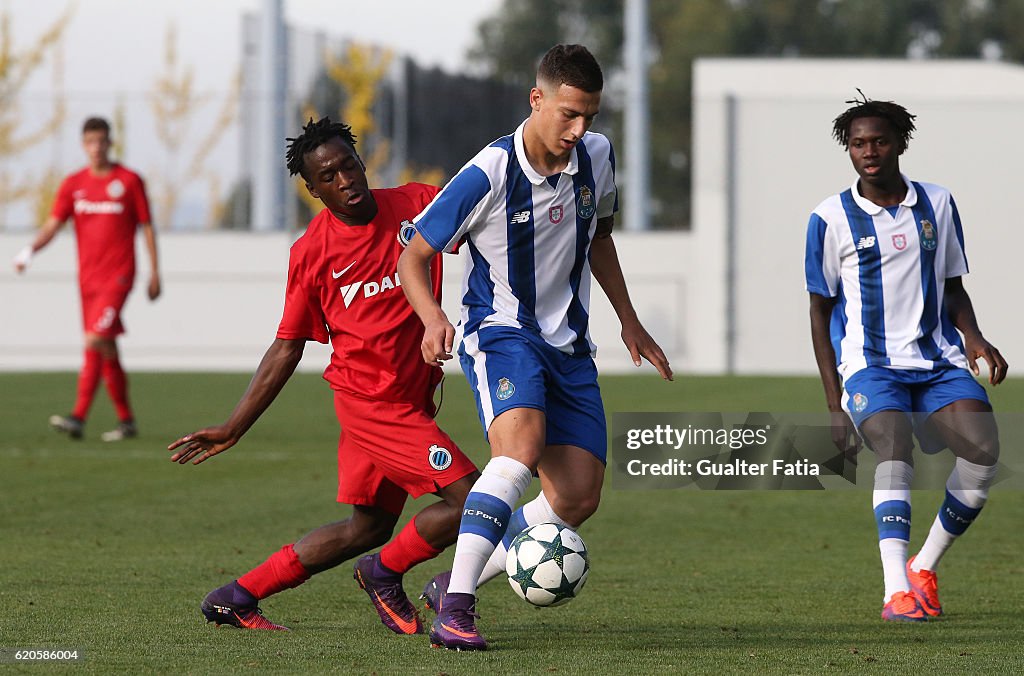 FC Porto v Club Brugge KV - UEFA Youth Champions League