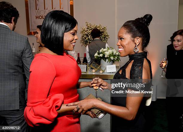 Actress/comedian Niecy Nash and actress Regina King attend the 23rd Annual ELLE Women In Hollywood Awards at Four Seasons Hotel Los Angeles at...