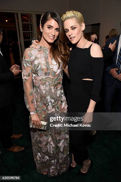 Actress Nikki Reed and honoree Kristen Stewart attend the 23rd Annual ELLE Women In Hollywood Awards at Four Seasons Hotel Los Angeles at Beverly...