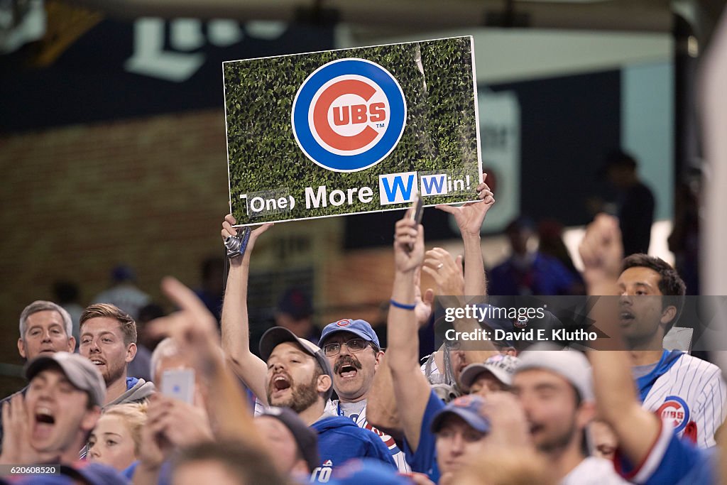 Cleveland Indians vs Chicago Cubs, 2016 World Series