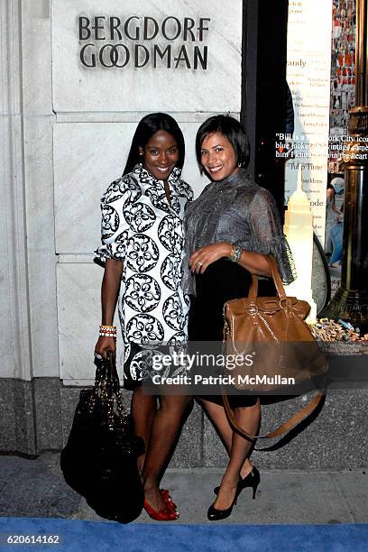 Ericka Pittman and Eunice Liriano attend The NEW YORK TIMES & BERGDORF GOODMAN Celebrate a Photography Retrospective by BILL CUNNINGHAM at Bergdorf...