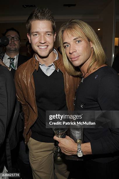 Ronnie Kroell and Flavio Gomez attend The NEW YORK TIMES & BERGDORF GOODMAN Celebrate a Photography Retrospective by BILL CUNNINGHAM at Bergdorf...