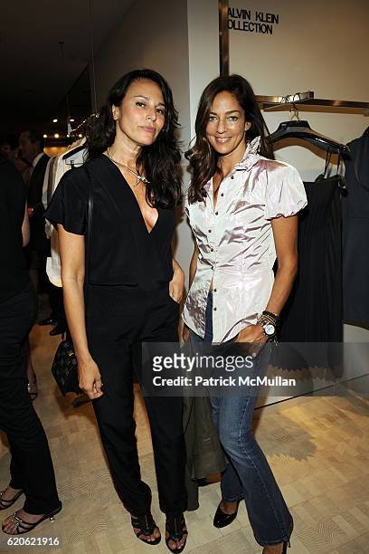 Lisa Fernandez and Kelly Klein attend The NEW YORK TIMES & BERGDORF GOODMAN Celebrate a Photography Retrospective by BILL CUNNINGHAM at Bergdorf...