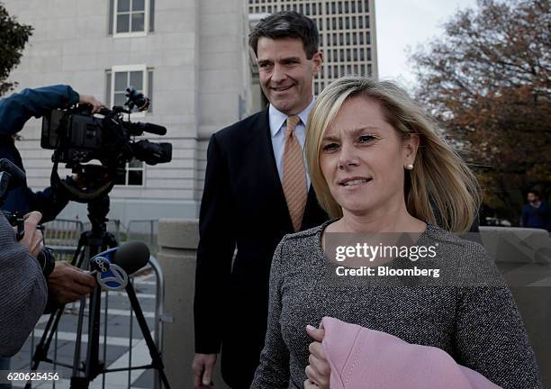 William "Bill" Baroni, former deputy executive director of the Port Authority of New York & New Jersey, left, and Bridget Anne Kelly, former deputy...