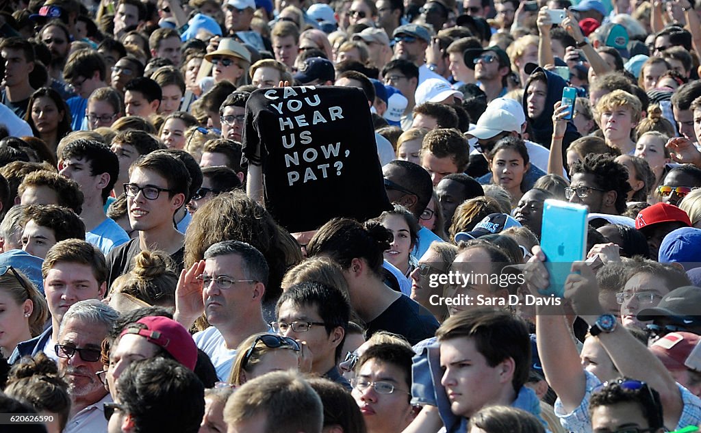 President Obama Campaigns For Hillary Clinton In North Carolina