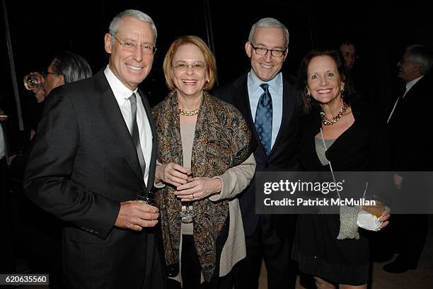 Henry Schleiff, Ann Moore, Jon Klein and Peggy Schleiff attend "Rebuilding NEW ORLEANS in NYC" hosted by the PRESERVATION RESOURCE CENTER at Jazz at...