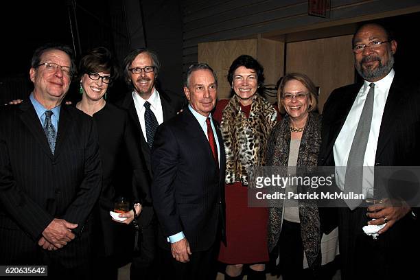 John Huey, Julia Reed, John Pearce, Mayor Michael Bloomberg, Diana Taylor, Ann Moore and Dick Parsons attend "Rebuilding NEW ORLEANS in NYC" hosted...