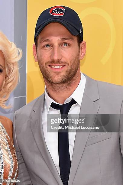 Soccer player Juan Pablo Galavis attends the 50th annual CMA Awards at the Bridgestone Arena on November 2, 2016 in Nashville, Tennessee.