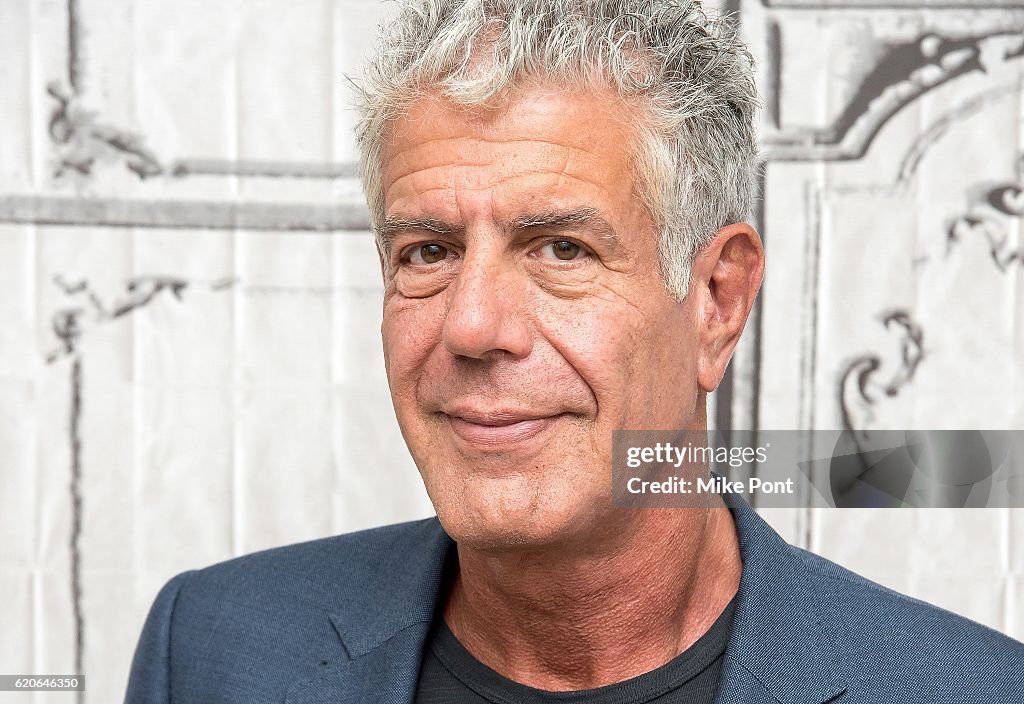 The Build Series Presents Anthony Bourdain Discussing The Online Film Series "Raw Craft"