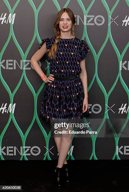 Actress Arancha Marti attends the Kenzo X H&M photocall at H&M store on November 2, 2016 in Madrid, Spain.