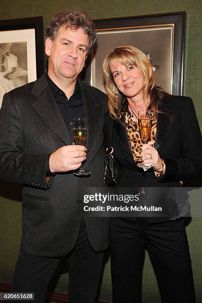 Gert Elfering and Ula Elfering attend MIGUEL FORBES Hosts HORST PLATINUM Curated by JUAN CARLOS ARCILA DUQUE at The Forbes Galleries on January 30,...