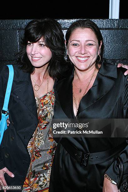 Elizabeth Keener and Camryn Manheim attend The L Word Season 5 Premiere Party at Ultra Suede on January 6, 2008 in West Hollywood, CA.