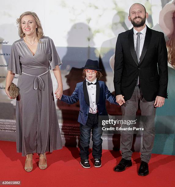 Actor Jan Moll attends the 'La historia de Jan' photocall at Verdi cinema on November 2, 2016 in Madrid, Spain.