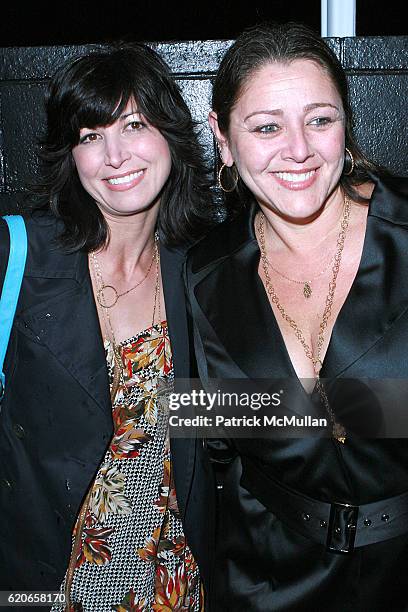 Elizabeth Keener and Camryn Manheim attend The L Word Season 5 Premiere Party at Ultra Suede on January 6, 2008 in West Hollywood, CA.