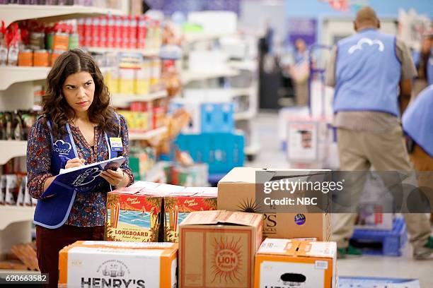 Black Friday" Episode 210 -- Pictured: America Ferrera as Amy --