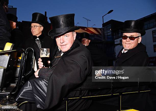 Dan Woodgate, Suggs, Lee Thompson and Mike Barson of Madness attend The Stubhub Q Awards 2016 at The Roundhouse on November 2, 2016 in London,...