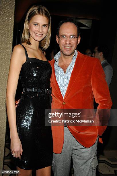 Hana Soukupova and Andrew Saffir attend THE CINEMA SOCIETY and W host a screening of Sundance Channel's "MARC JACOBS & LOUIS VUITTON" at Tribeca...