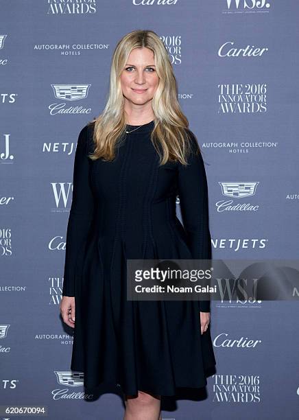 Magazine Editor In Chief Kristina O'Neill attends the WSJ Magazine Innovator Awards at Museum of Modern Art on November 2, 2016 in New York City.