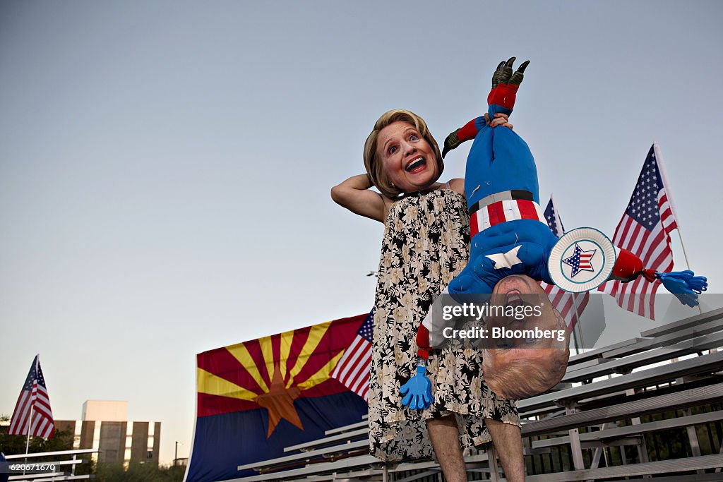 Democratic Presidential Candidate Hillary Clinton Holds Arizona Campaign Rally
