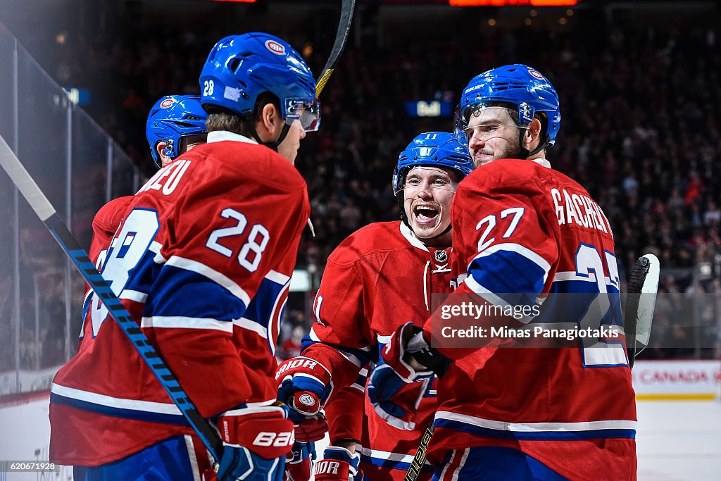 Vancouver Canucks v Montreal Canadiens