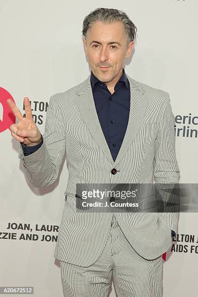 Alan Cumming attends 15th Annual Elton John AIDS Foundation An Enduring Vision Benefit at Cipriani Wall Street on November 2, 2016 in New York City.