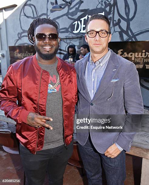 Pictured: T-Pain, "Joyride"; and Adam Stotsky, President, Esquire Network and E! Entertainment at Esquire Network's "Joyride" and "Wrench Against the...