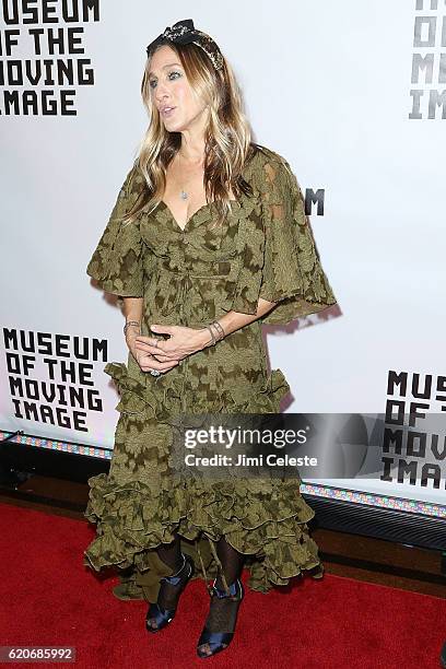 Actress Sarah Jessica Parker attends the Museum of the Moving Image 30th Annual Salute at 583 Park Avenue on November 2, 2016 in New York City.