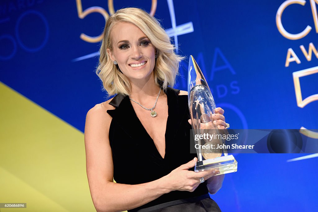 The 50th Annual CMA Awards - Press Room