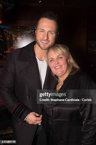 Christian Millette and Valerie Damidot attend the Valerie Damidot Book Signing for "Le Coeur Sur La Main, Le Doigt Sur La Gachette at le Buddha Bar...