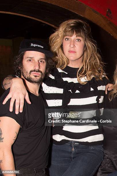 Gunther Love and Daphne Burki attend the Valerie Damidot Book Signing for "Le Coeur Sur La Main, Le Doigt Sur La Gachette" at Buddha Bar on November...