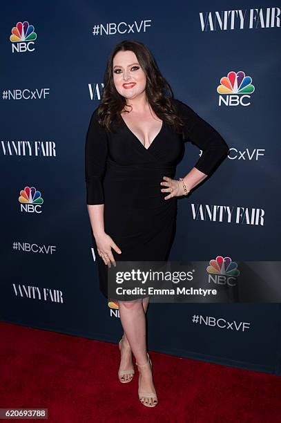 Actress Lauren Ash arrives at 'NBC and Vanity Fair toast the 2016-2017 TV Season' at NeueHouse Hollywood on November 2, 2016 in Los Angeles,...