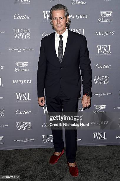 Carlos Souza attends the WSJ Magazine 2016 Innovator Awards at Museum of Modern Art on November 2, 2016 in New York City.