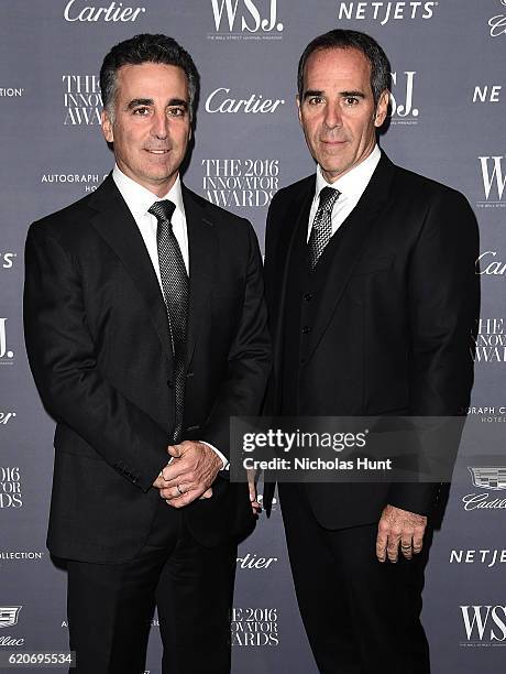 Monte Lipman and Avery Lipman attend the WSJ Magazine 2016 Innovator Awards at Museum of Modern Art on November 2, 2016 in New York City.