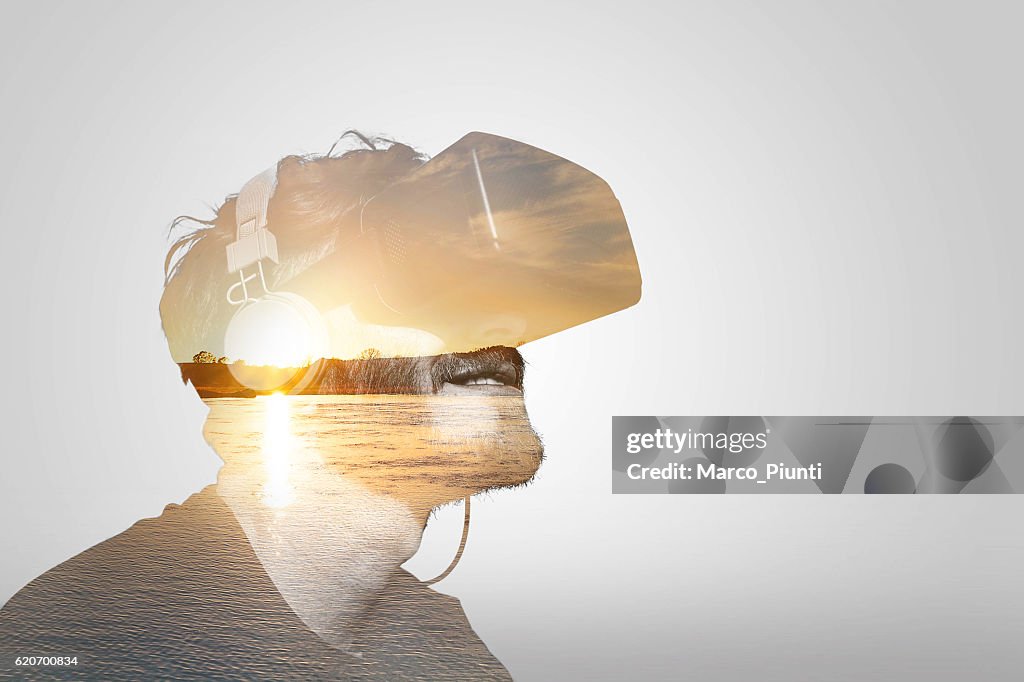 Double Exposure Virtual Reality