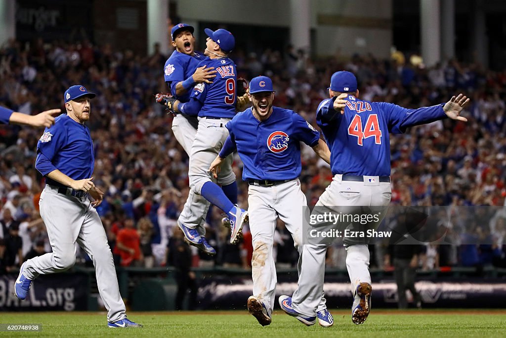 World Series - Chicago Cubs v Cleveland Indians - Game Seven