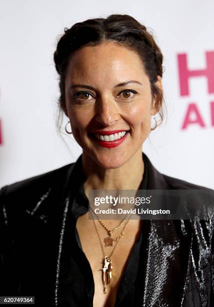 Actress Lola Glaudini attends the opening night of "Hedwig and the Angry Inch" at the Pantages Theatre on November 2, 2016 in Hollywood, California.