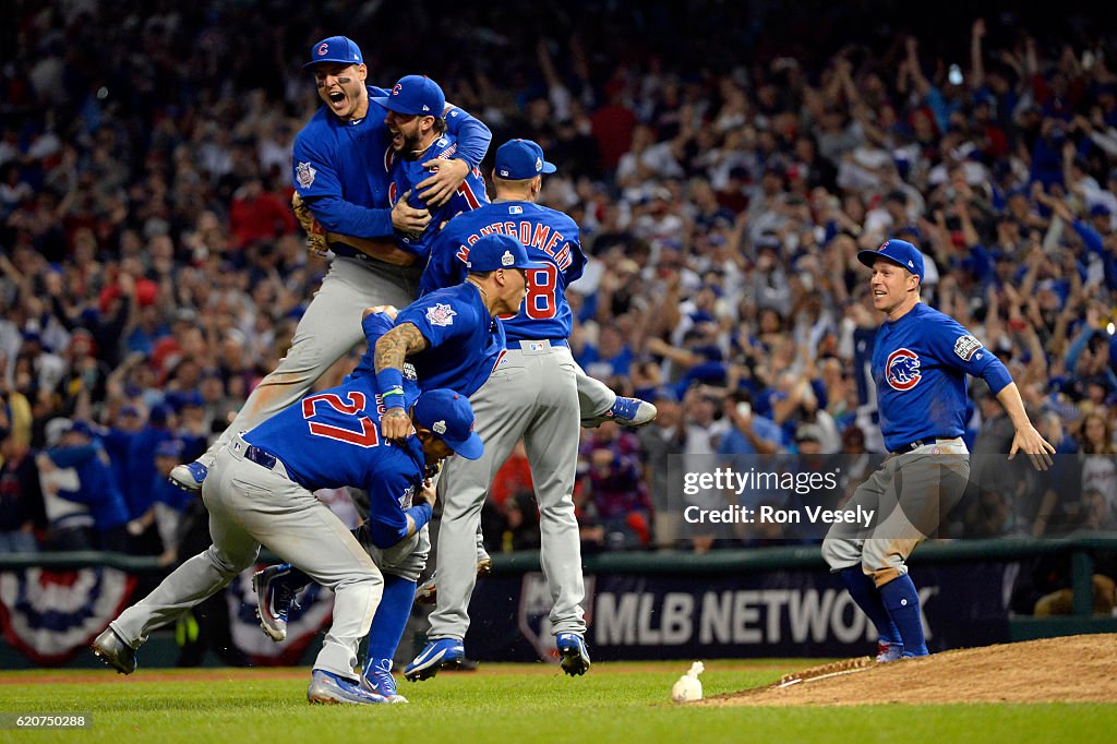 2016 World Series  - Chicago Cubs v. Cleveland Indians: Game Seven