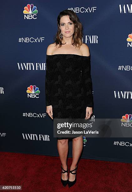 Actress Mandy Moore attends the NBC and Vanity Fair toast to the 2016-2017 TV season at NeueHouse Hollywood on November 2, 2016 in Los Angeles,...