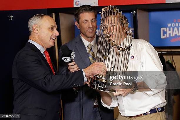 135 Cubs World Series Trophy Stock Photos, High-Res Pictures, and