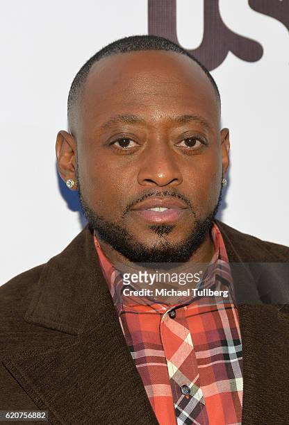 Actor Omar Epps attends TV Guide Magazine And USA Network's celebration of USA's "Shooter" at Sofitel Hotel on November 2, 2016 in Los Angeles,...